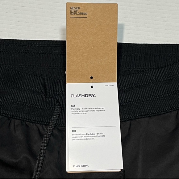 The North Face Women’s Aphrodite Motion Shorts Size XL Black Athletic Pockets - Picture 9 of 14